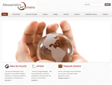 Tablet Screenshot of alessandriniecarneiro.com.br